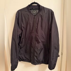 Only & Sons Black Bomber Jacket Size M